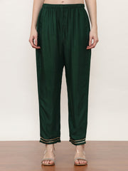 Embroidered Cotton Blend Floral Kurta Sets With Dupatta