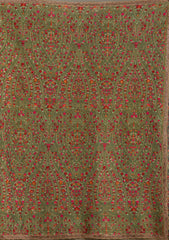 Green Kashmiri Tissue Saree