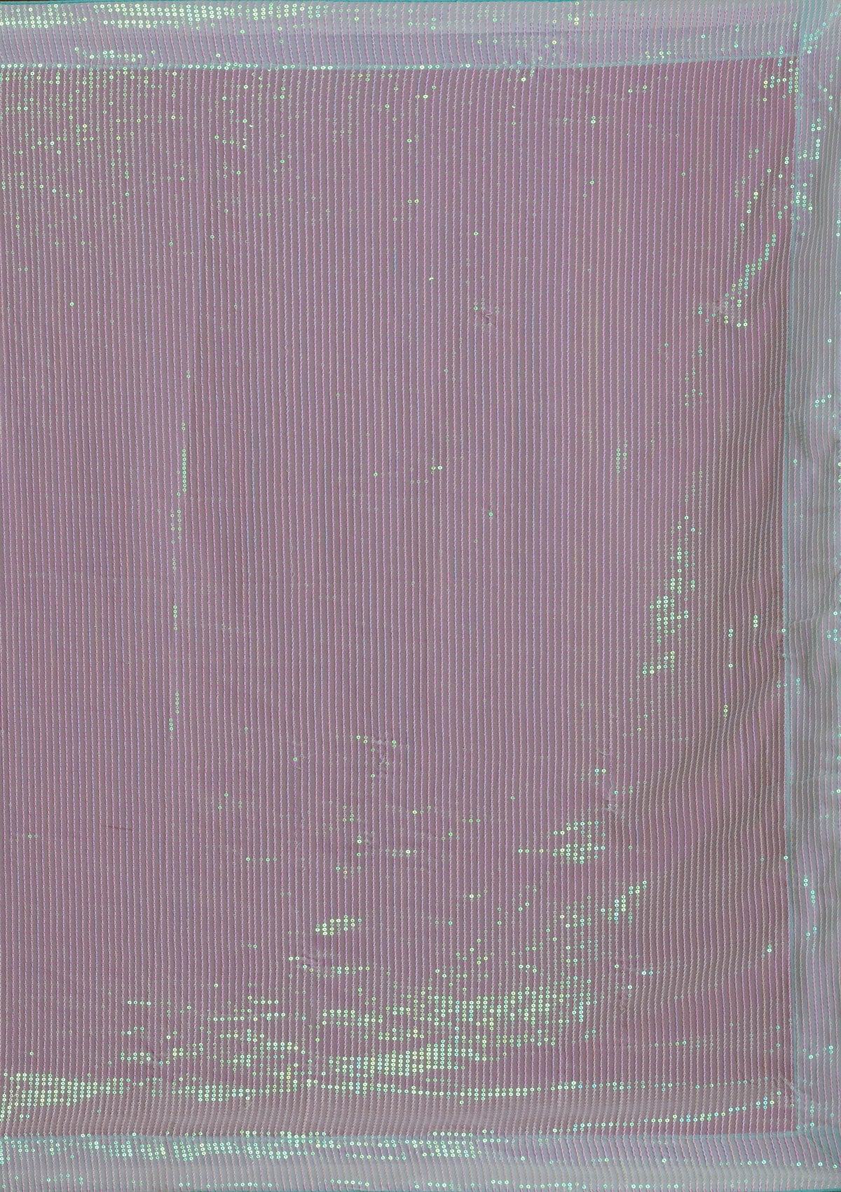 Sky Blue Sequins Georgette Designer Saree