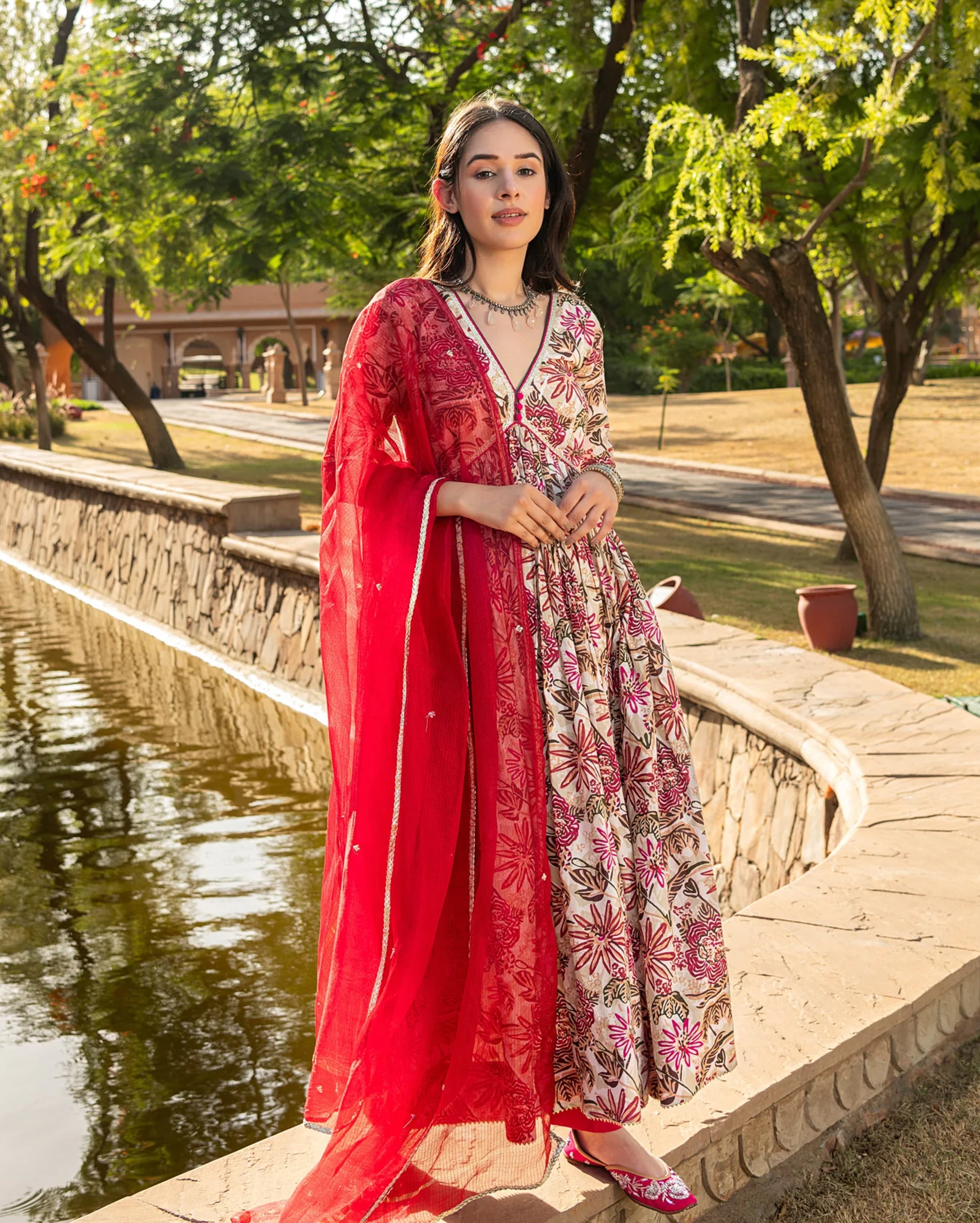 Mahua Cotton Suit Set