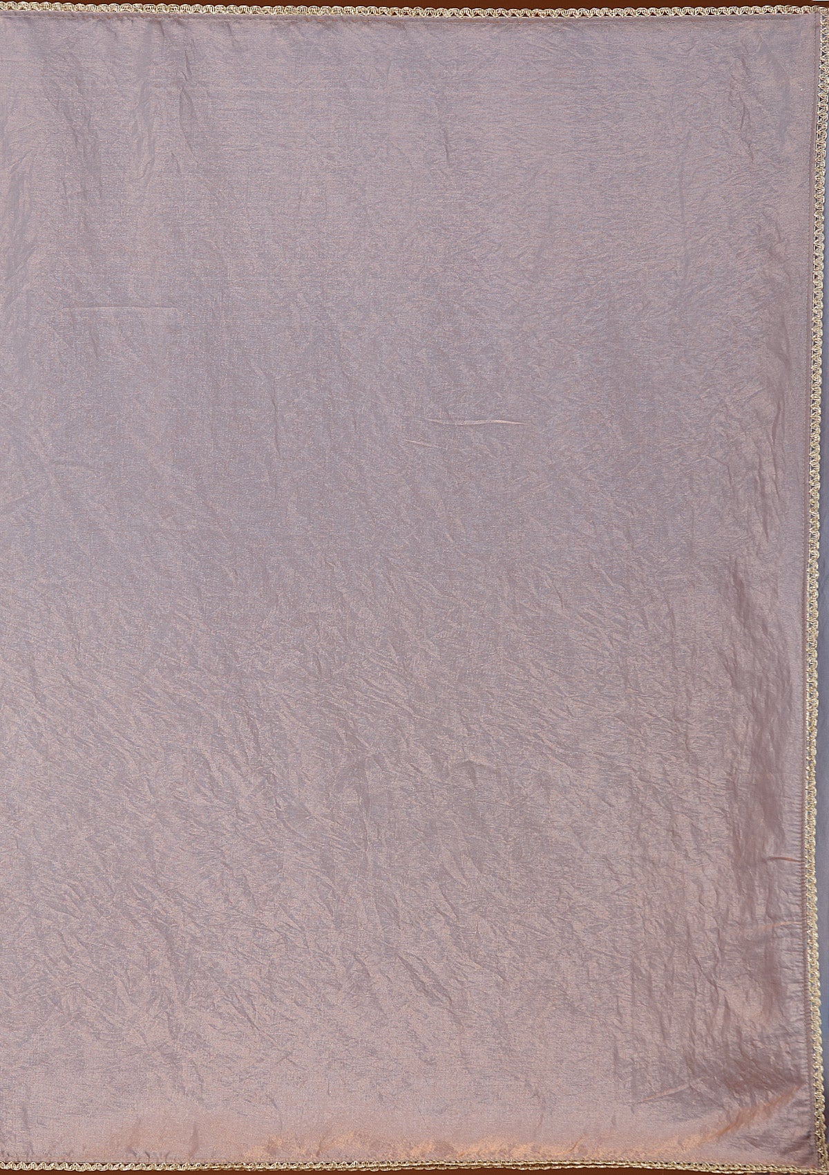 Grey Sequins Organza Saree